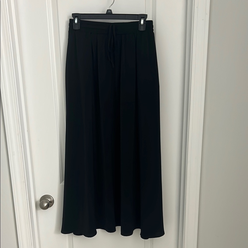 Elegant Black Maxi Skirt
